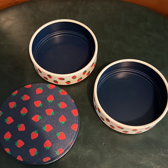 Potpourri Press Other Vintage Potpourri Press Strawberry Tin 3 Layered Containers W Lid 4